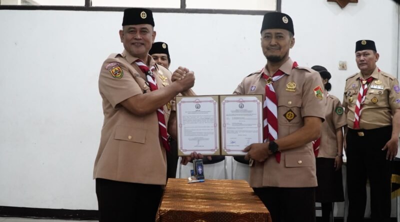 Mabi dan Pinsako Pramuka Sekawan Persada Nusantara Resmi Dikukuhkan di Kwarcab Kota Bandung - LDII Kota Bandung