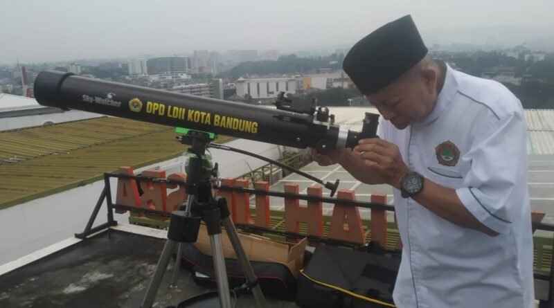 LDII Kota Bandung Ikuti Pemantauan Hilal Penentuan 1 Syawal 1447 H, Hilal Tidak Terlihat - LDII Kota Bandung