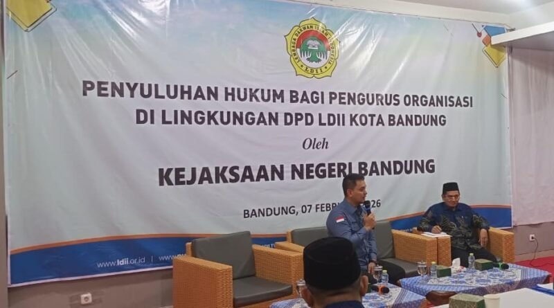 Tingkatkan Sinergi dan Kepatuhan Hukum, DPD LDII Kota Bandung Gelar Konsolidasi dan Penyuluhan Hukum Bersama Kejari - LDII Kota Bandung