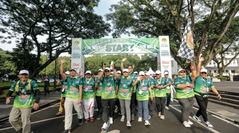 Fun Walk Zero Waste LDII Jabar 2025, Aksi Nyata Dukung Kota Bandung Tanpa Sampah - LDII Kota Bandung