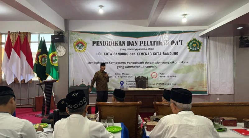 LDII Bekerjasama dengan Kemenag Kota Bandung Selenggarakan Diklat Da’i untuk Tingkatkan Profesionalisme Pendakwah - LDII Kota Bandung