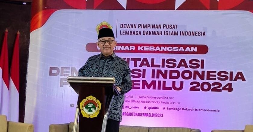 Ketum LDII Mendorong Kesadaran akan Risiko Politik Identitas dalam Pemilu - LDII Kota Bandung