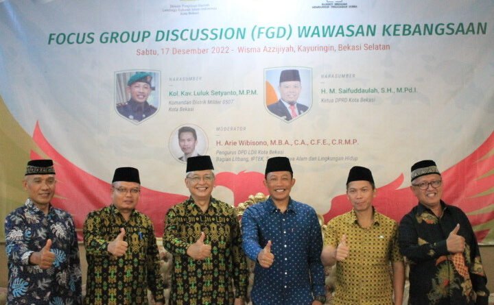 Jelang Musda, LDII Bekasi Kota Gelar FGD Wawasan Kebangsaan - LDII Kota Bandung