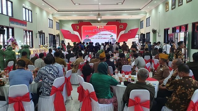 Sertijab Komandan Kodim 0809 Kediri, LDII Hadir Beri Selamat - LDII Kota Bandung