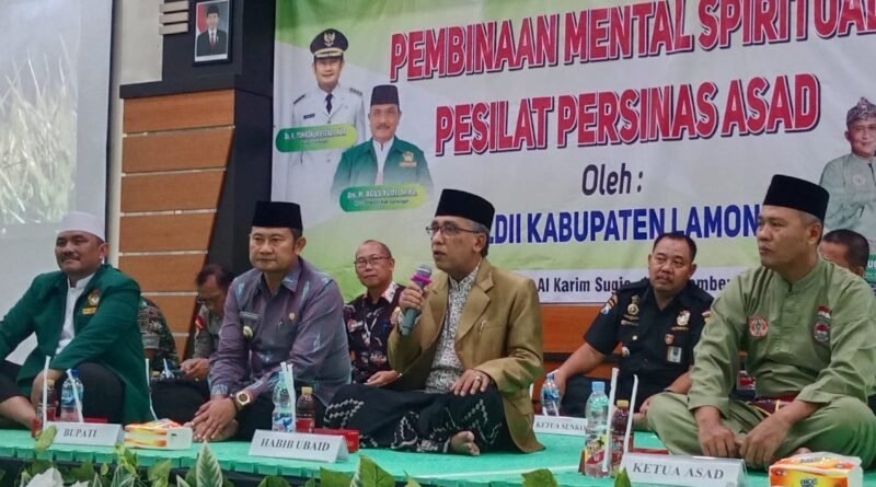 Habib Ubaidillah Tekankan Pesilat Persinas Asad Miliki Karakter Akhlakul Karimah - LDII Kota Bandung