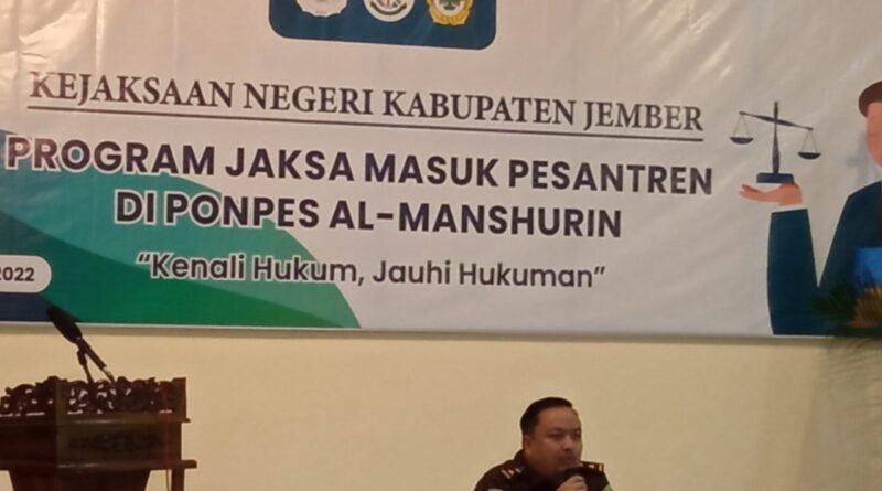 Sambangi Ponpes LDII, Kejaksaan Negeri Jember sosialisasi Pengenalan Hukum - LDII Kota Bandung